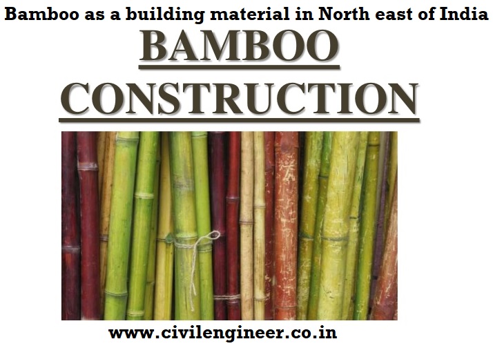 Bamboo as a construction material